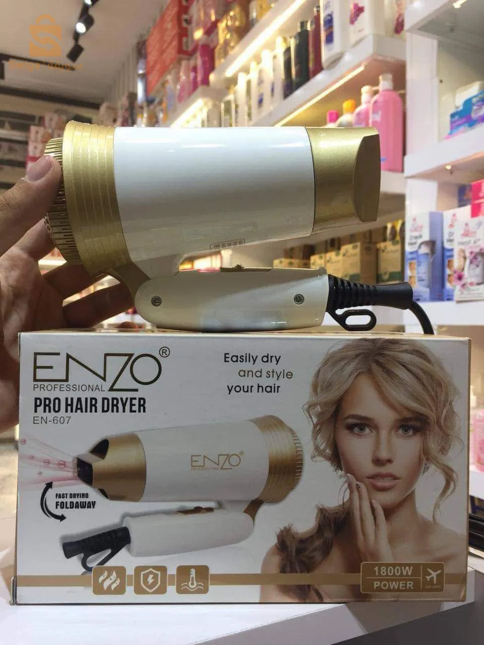 Séchoir Enzo 🇮🇹 1800 watt model EN-607 🔴