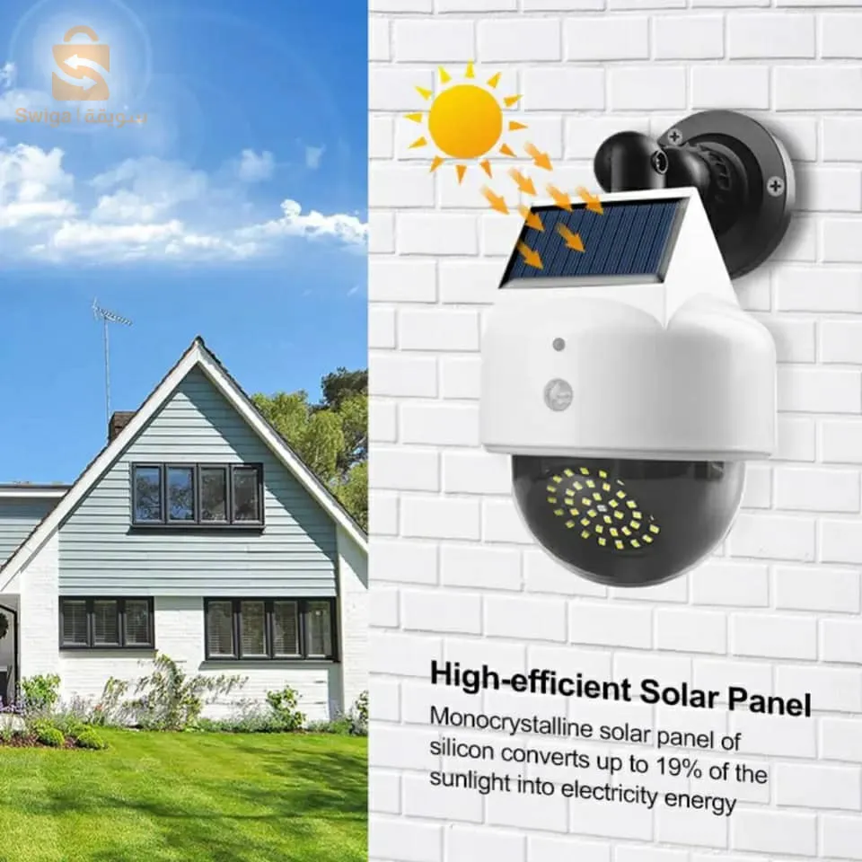 41 مصباح حائط بالطاقة الشمسية LED مع مستشعر حركة PIR مقاوم للماءLampes solaires 41 LED avec capteur de mouvement PIR étanche$👍