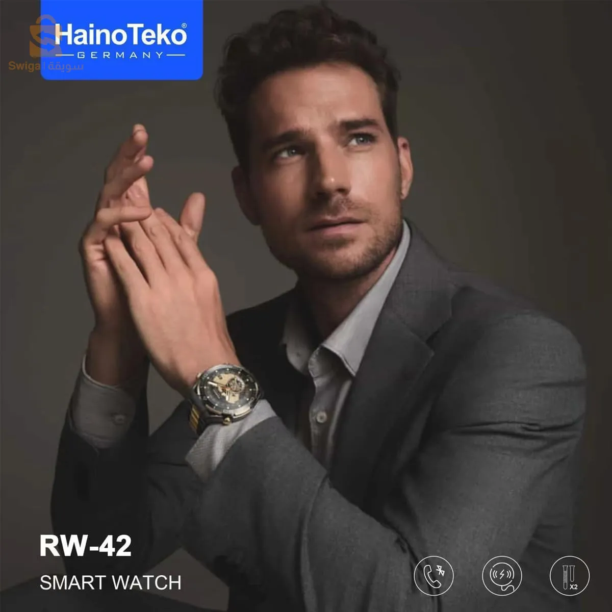ساعة HainoTeko المحدودة الإصدار بتقنية Bluetooth Smartwatch AMOLED مع سوارين للشحن لاسلكي 
لون اسود
حجم الشاشة 1.3 بوصة
نوع الشاشة HD
الفئة المستهدفة الكبار
سعة البطارية 220 مللي أمبير
العلامة التجارية هينو تيكو
رقم الموديل RW-42
نوع العنصر ساعة ذكية
نظام مراقبة السمع في الوقت الحقيقي نعم
مكالمة بلوتوث نعم
7 أوضاع رياضية
نسخة بلوتوث V5.0
حزام عالمي 22 ملم
7700دج
0665955230وق👉viber watts