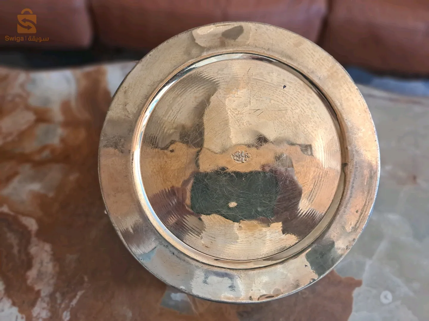 Anciennes bassines à confiture, vintage, en cuivre jaune.