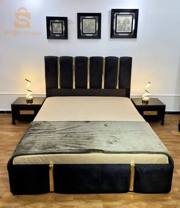 lit cappitonnee choumbr a couchiغرفة نوم سرير مغلف