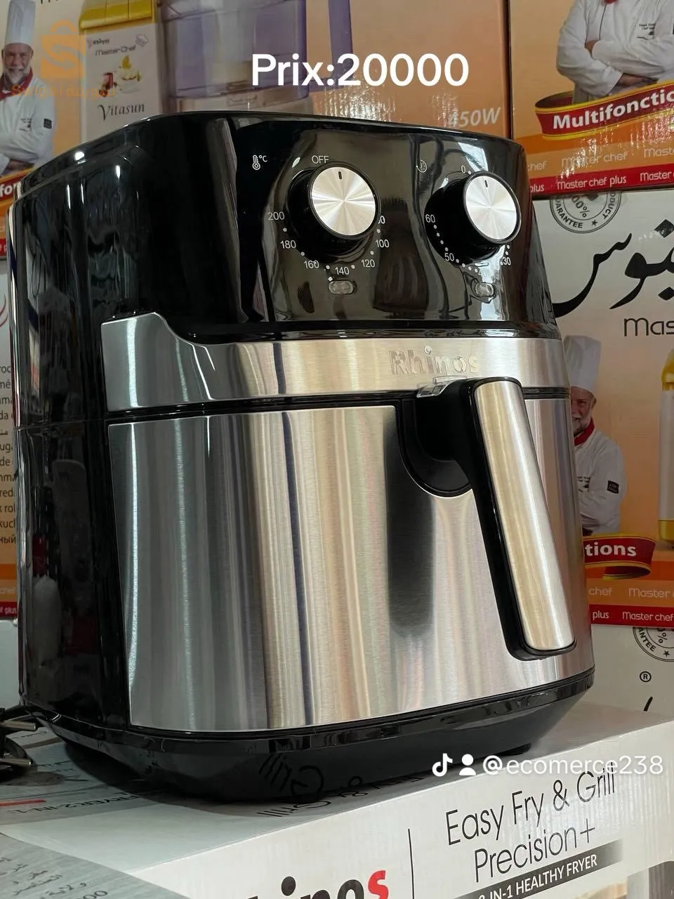 friteuse sans huile RHINOS 1700 w Numérique