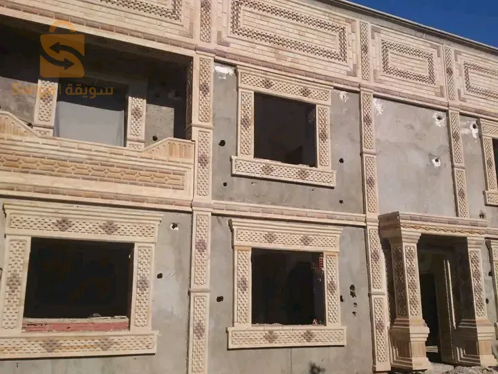 تزين واجهات المنازل بالحجر