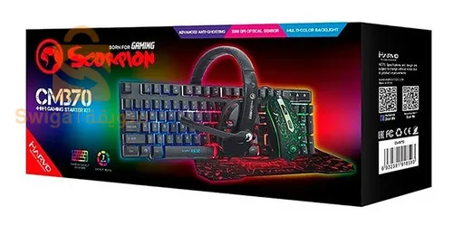 Kit Gaming 4in1 Scorpion Cm370