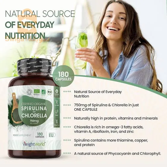 SPIRULINA AND CHLORELLA
