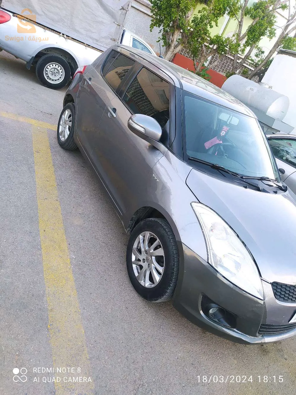 A froid sghiraaa fal kapou 
Takrita sghiraaa fi la porte arrir
Lale sbigha avant
Sisponsioin 10/10. moteur 10 / 10 swift 1.3 vvt  kilométrage Real 134 .☎️اللي شاري يعيط