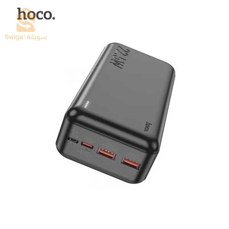 هوكو باور بانك شحن سريع 30000 مللي أمبير Avec 2 USB QC 3.0 - J101B$👍