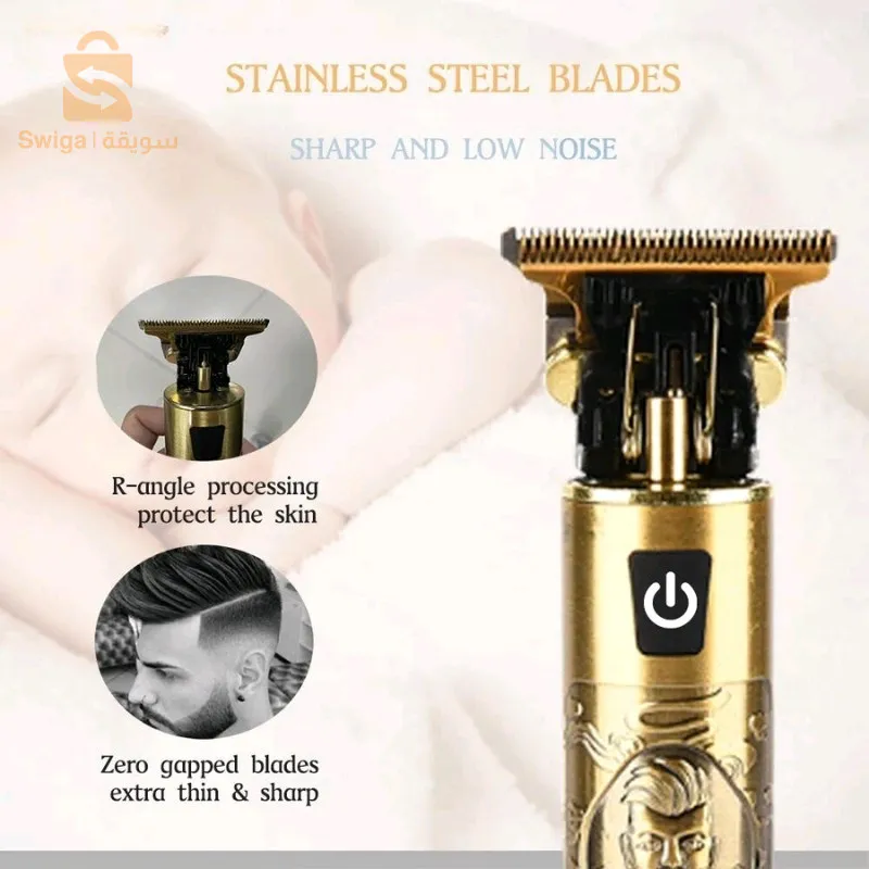 ماكينة قص شعر احترافية صفر مطلق، متدرجة، بهتان منخفض، طراز عتيق مع شاشة LCD
• ما يصل إلى ساعتين من شحن البطارية: اشحن ماكينة الحلاقة الخاصة بك بسرعة وكفاءة مع فترة شحن تصل إلى ساعتين.

• مادة الشفرة المصنوعة من الفولاذ المقاوم للصدأ: تضمن الشفرة المتينة المصنوعة من الفولاذ المقاوم للصدأ قصًا دقيقًا ونظيفًا في كل مرة.

• نوع محرك الاهتزاز: يوفر نوع محرك الاهتزاز أداءً قويًا ومتسقًا، مما يسهل الحصول على قصة شعر مثالية.

• تغيير طريقة ضبط طول الفوهة: اضبط طول القطع حسب تفضيلاتك من خلال التغيير السهل لطريقة ضبط طول الفوهة.

تفاصيل المنتج:

المنتج: أداة تشذيب متدرجة
جهد الإدخال: تيار متردد 110-240 فولت، 50/60 هرتز
وقت الشحن: 2 ساعة
وقت الاستخدام: 120 دقيقة
قائمة العبوة: سوف تحصل على قطعة واحدة * ماكينة قص الشعر، قطعة واحدة * فرشاة، 3 قطع * مشط محدود (2 مم 3 مم 4 مم) وقطعة واحدة * شاحن USB
3500دج
0665955230وق👉viber watts