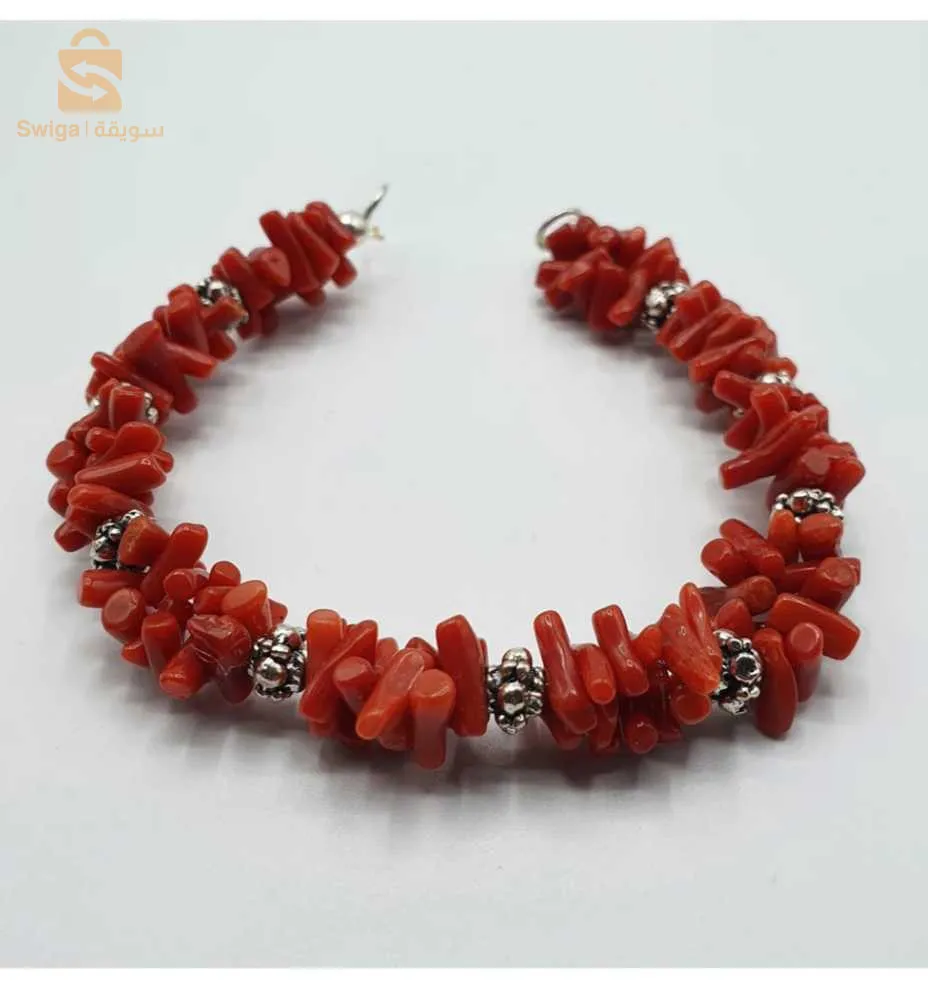 Kabyle jewelry in real silver and coral