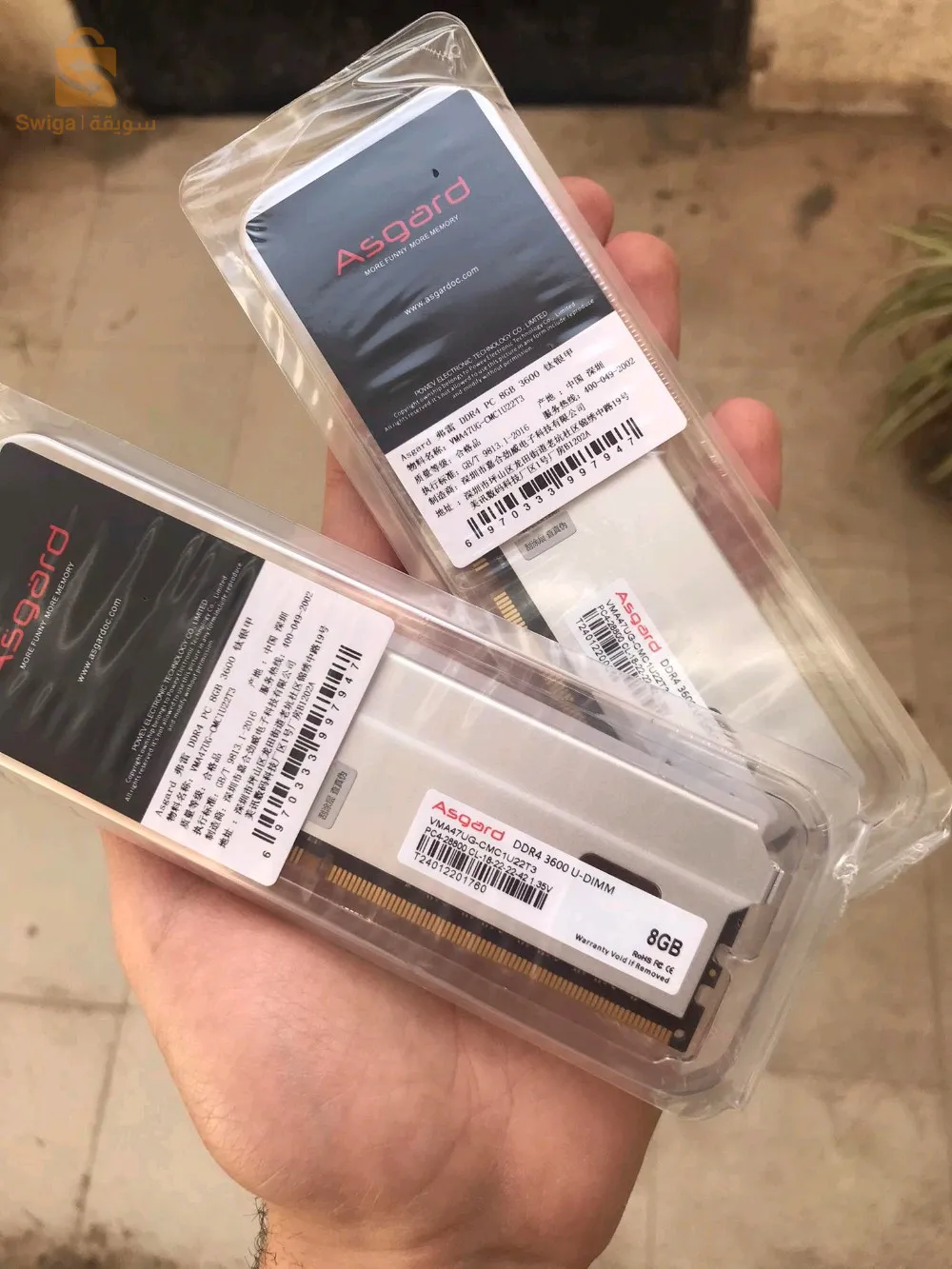 تخفيض رام Asgard 8gb 3600 ✔️✔️