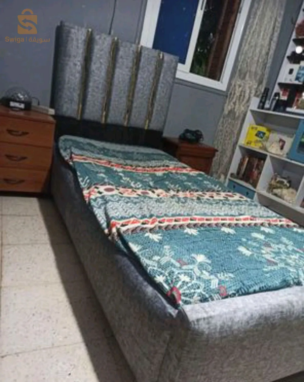 Un place lit et demi, neuf, Sumi Hatab (Bois Rouge)