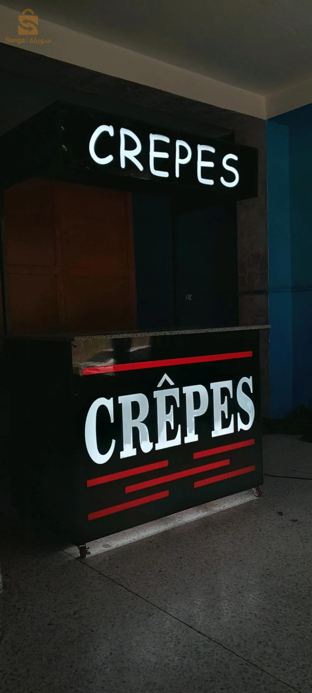 طاولة صناعة ليكراب table de créps