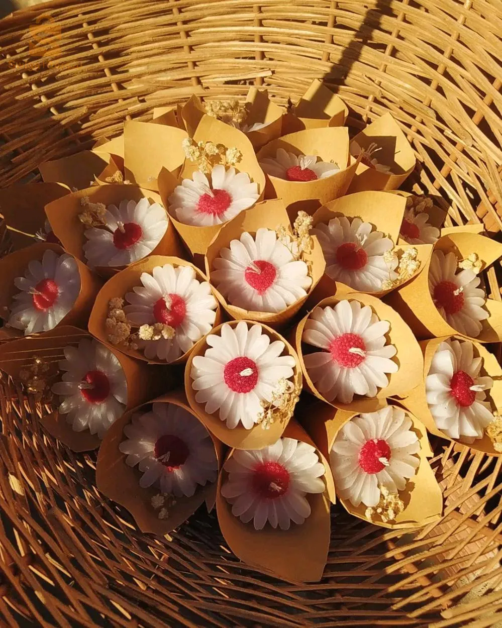 توزيعات شموع للعروسة 💛