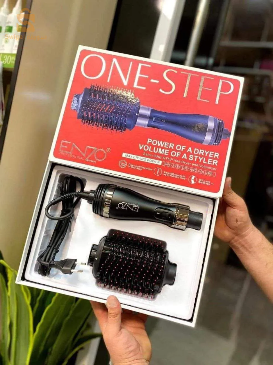 Brosse Enzo 🇮🇹 One Step 1200 watt Original model EN-