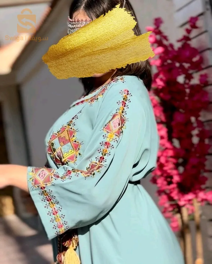 جبة الامازيغية للعيد و السهرات الرمضانية مع حزام هدية مع الجبة 😍 Robe berbère