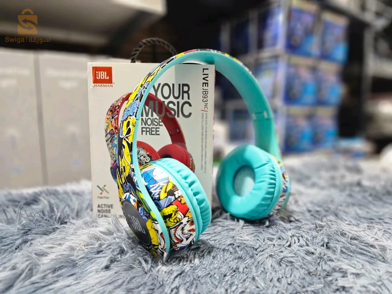 Casque sans fil JBL Graffiti Pure Bass Jb93
