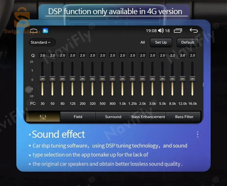 شاشة اندرويد اوتوماتيك oled قابلة للسحب 7 بوصات ملاحة جي بي اس + تشغيل السيارة 2 رام 32 جيجا$👍