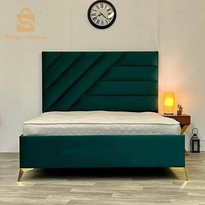 lit cappitonnee choumbr a couchiغرفة نوم سرير مغلف