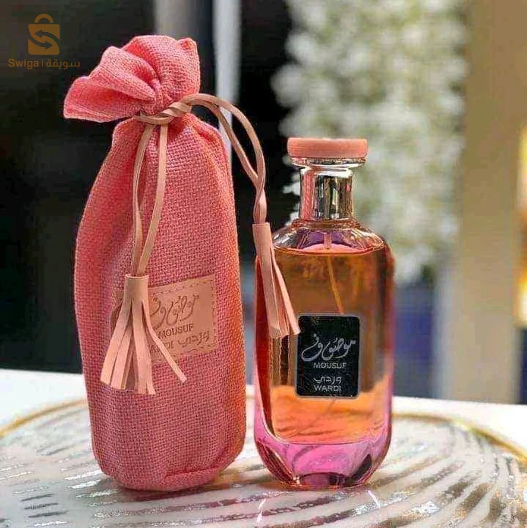 عطر موصوف وردي أصلي$🤍🤍