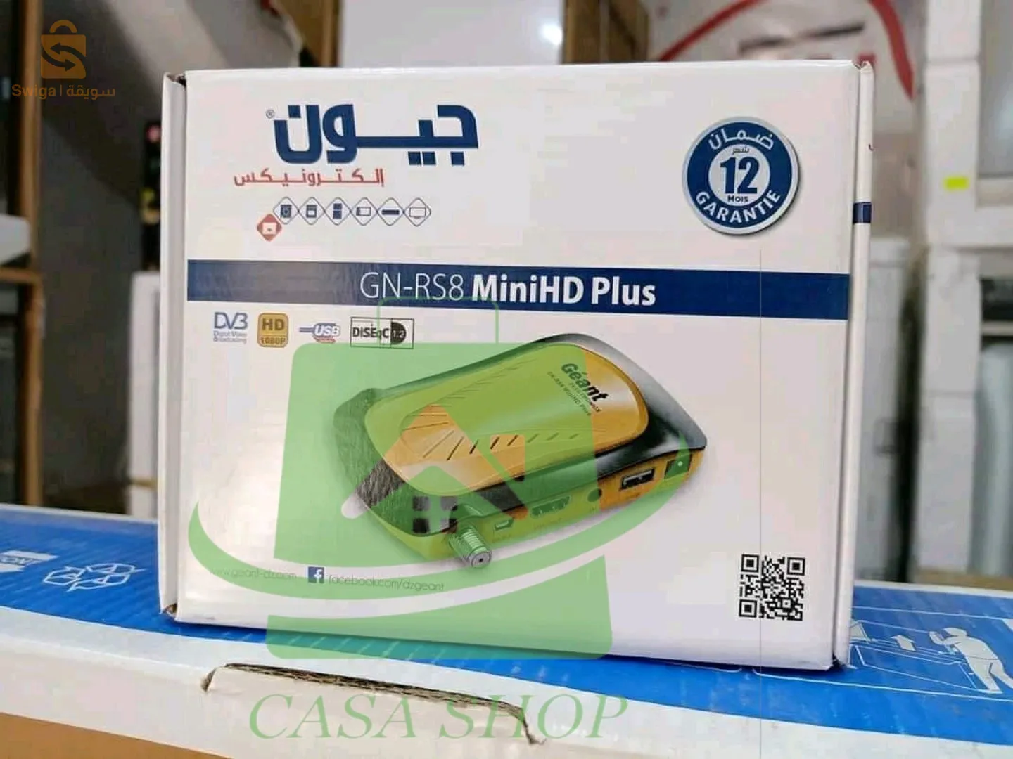 متوفر عندنا أفضل أجهاز إستقبال (Démo) وسعر بمتناول الجميع - جيون RS8 MINI HD PLUS-ستارسات 4080 EXTRÊMEموصفات الجهاز-جهاز full HD-سنة كامل لسرفور أنترنات و يفتح كل قنوات الفرنسية و الرياضية -ثلاث أشهر سرفور أبولو إبي تيفي-تحديث الأخير و القنوات مرتبة (NILESAT , ASTRA)سعر : 4000دج توصيل متوفر: العاصمة: مجانامختلف الولايات: 300دجولايات الصحراء: 600دج