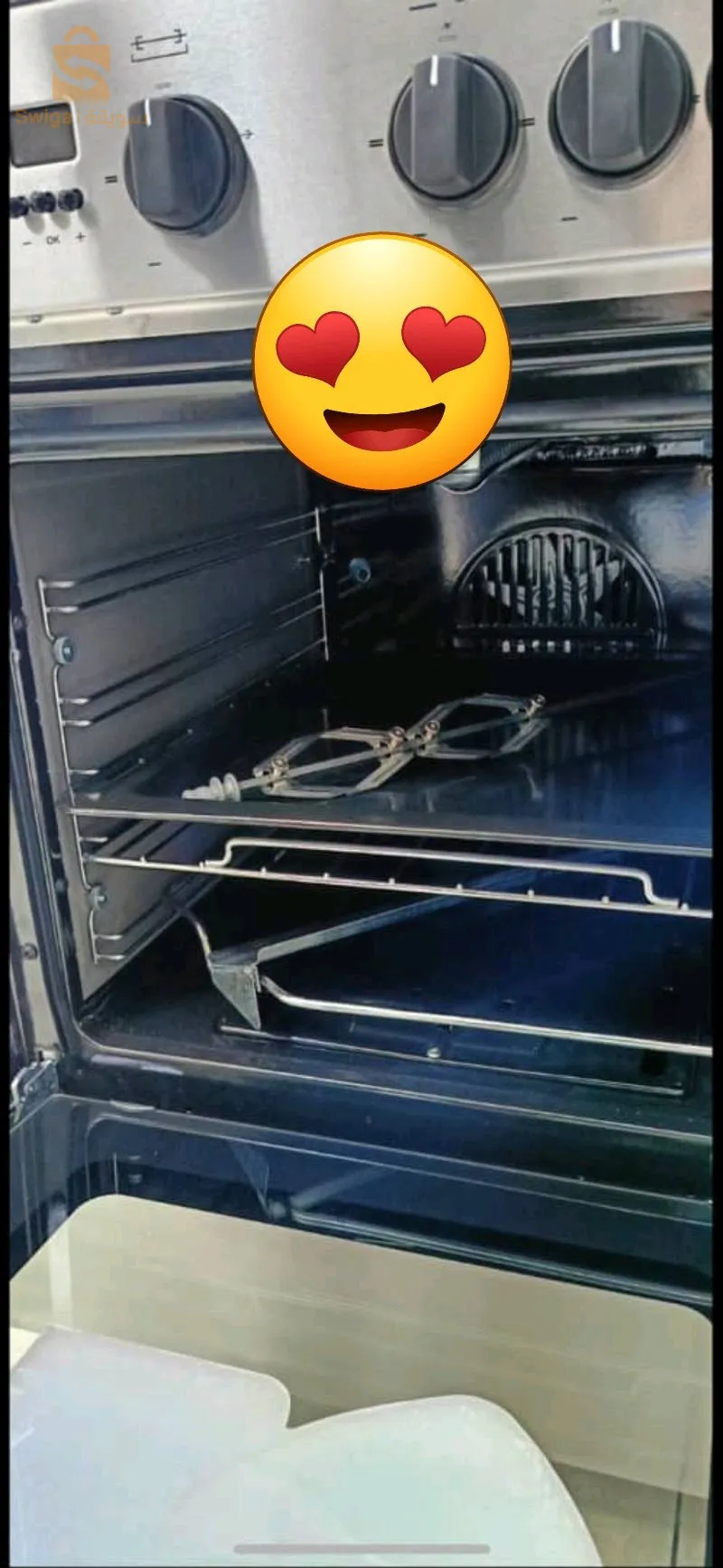 Cuisinière marque géant italiano ventilé 4 feux