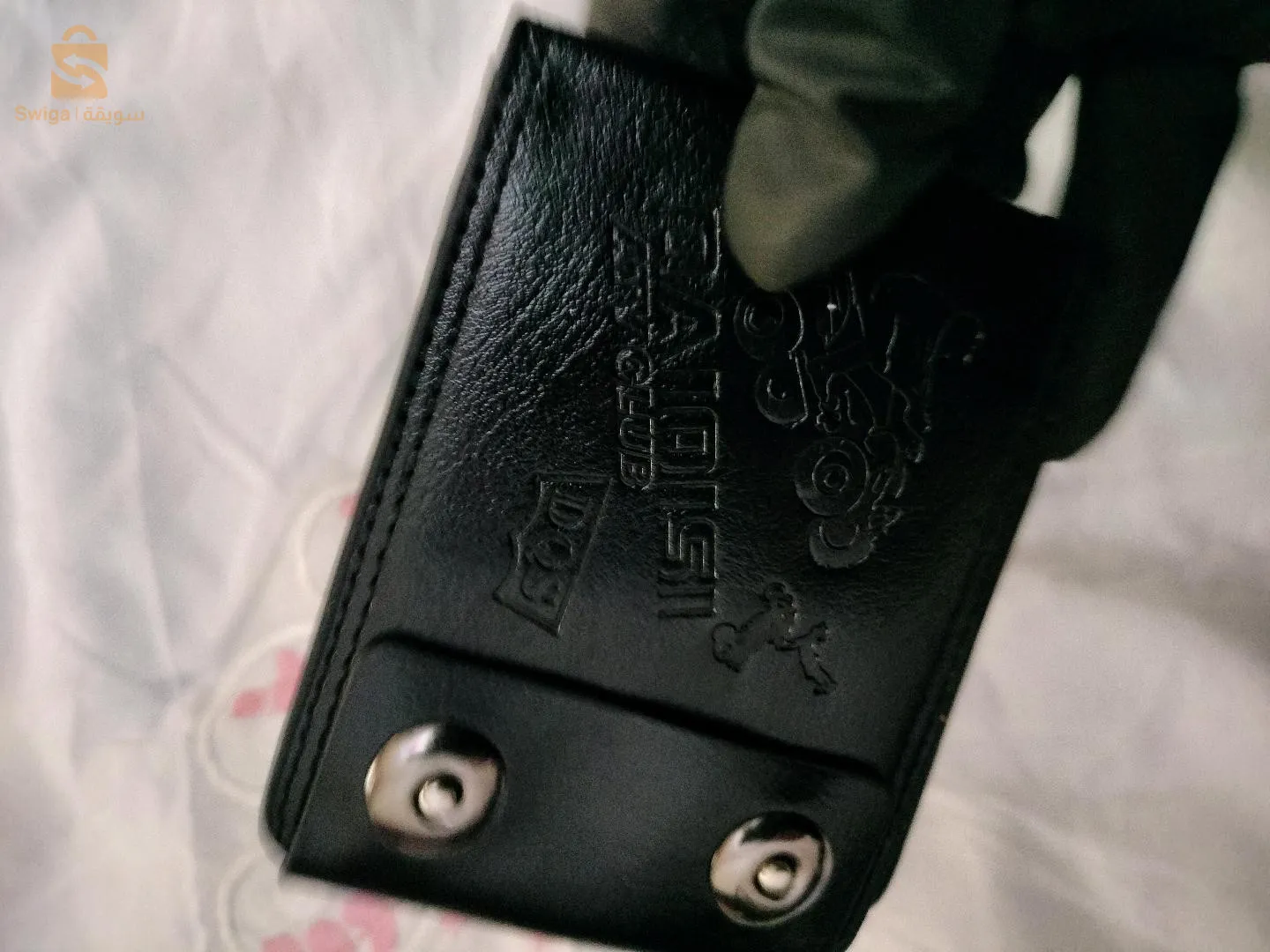 porte feuille cuire vachette matière viritable