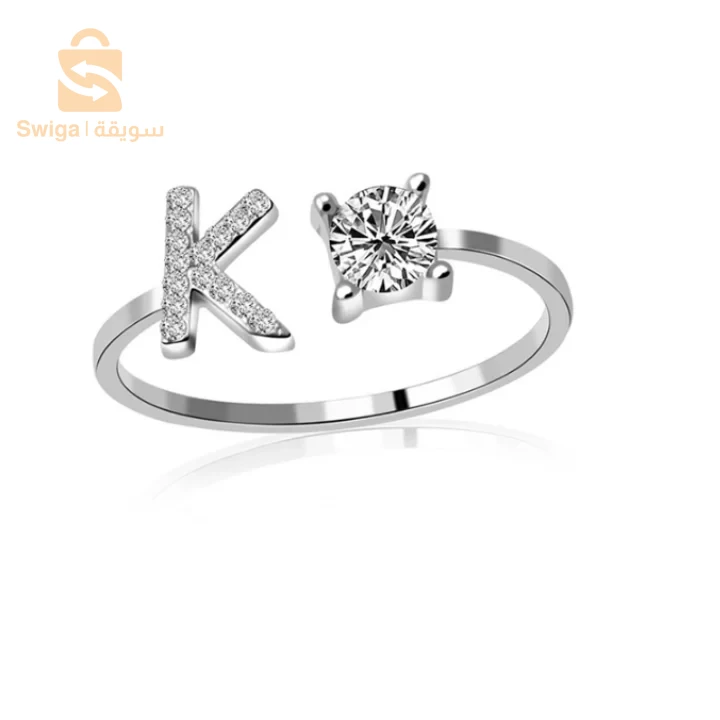 bague (disponible toutes les lettres)