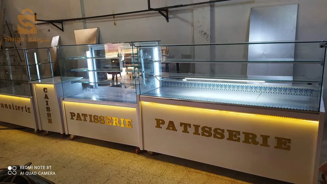 صناعة تجهيزات محلات التجارية و المطاعم و المقاهي و الفنادق والمرطبات حسب الطلب +ضمان جودة المنتوج