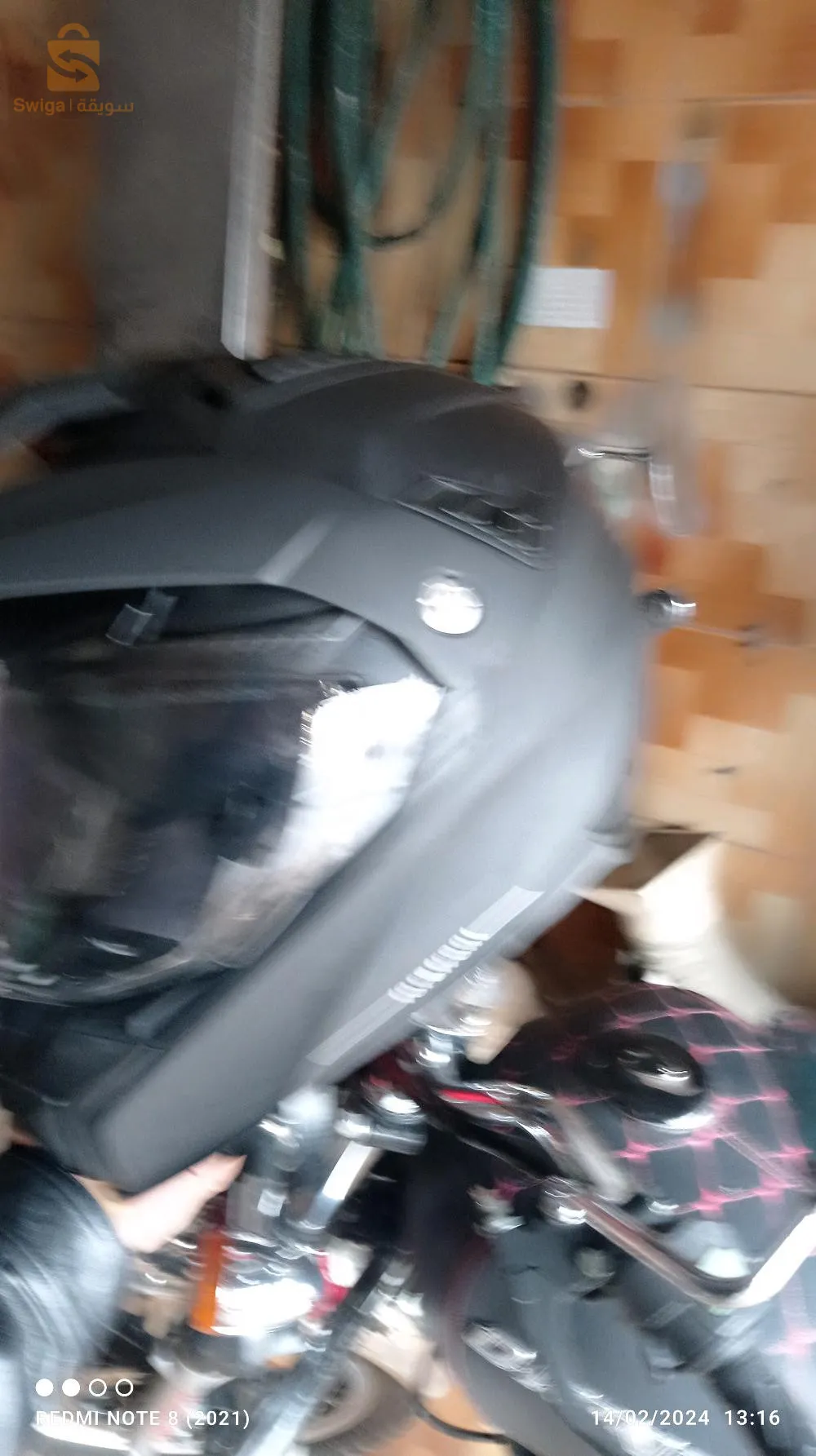 خودة الراس للدراجة النارية