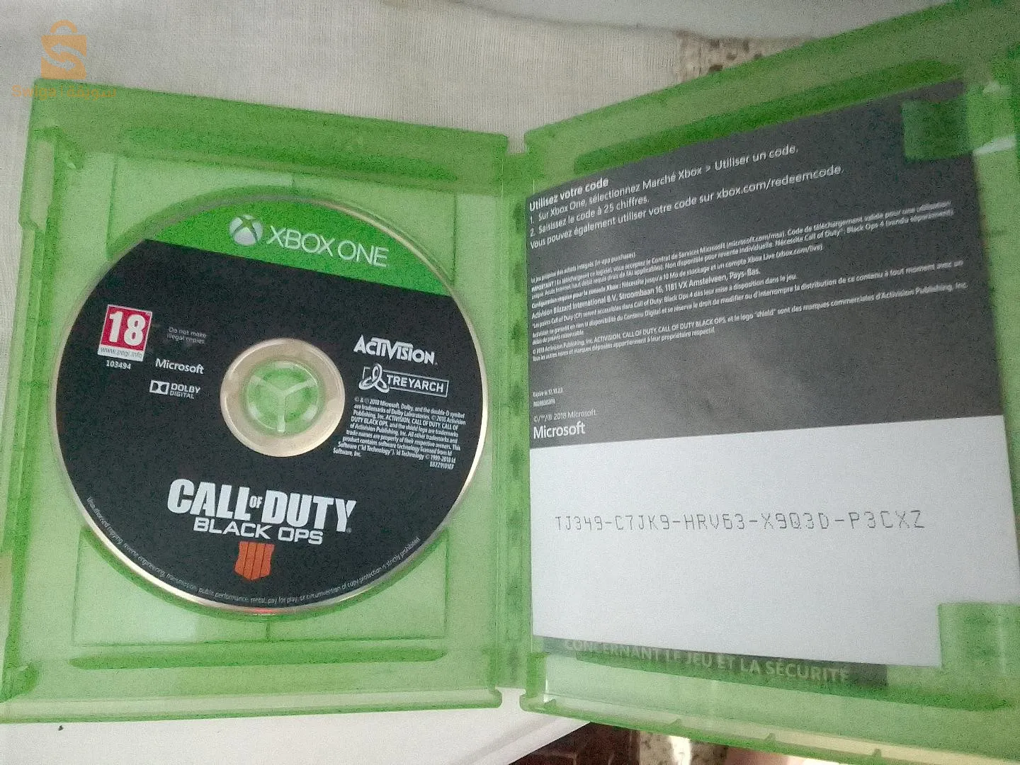 قرص لعبة كالوفديتي لأجهزة الإكس بوكس