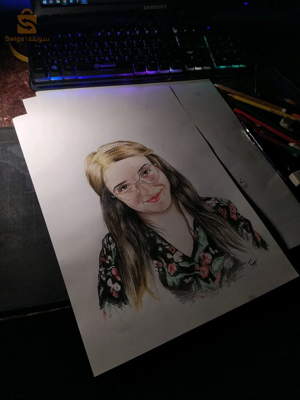 رسومات بورتريه واقعية