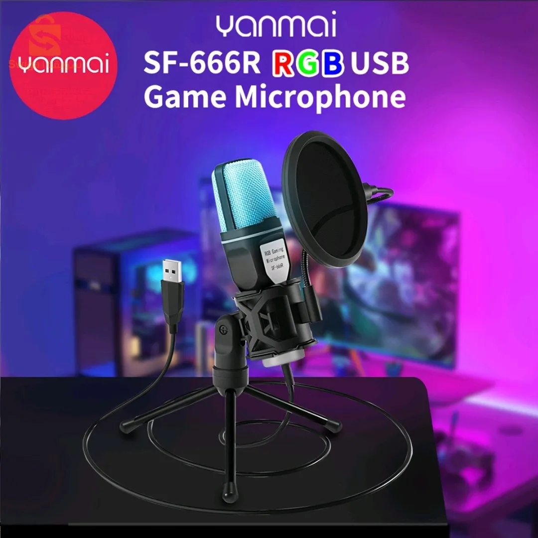 MICROPHONE PC RGB GAMER