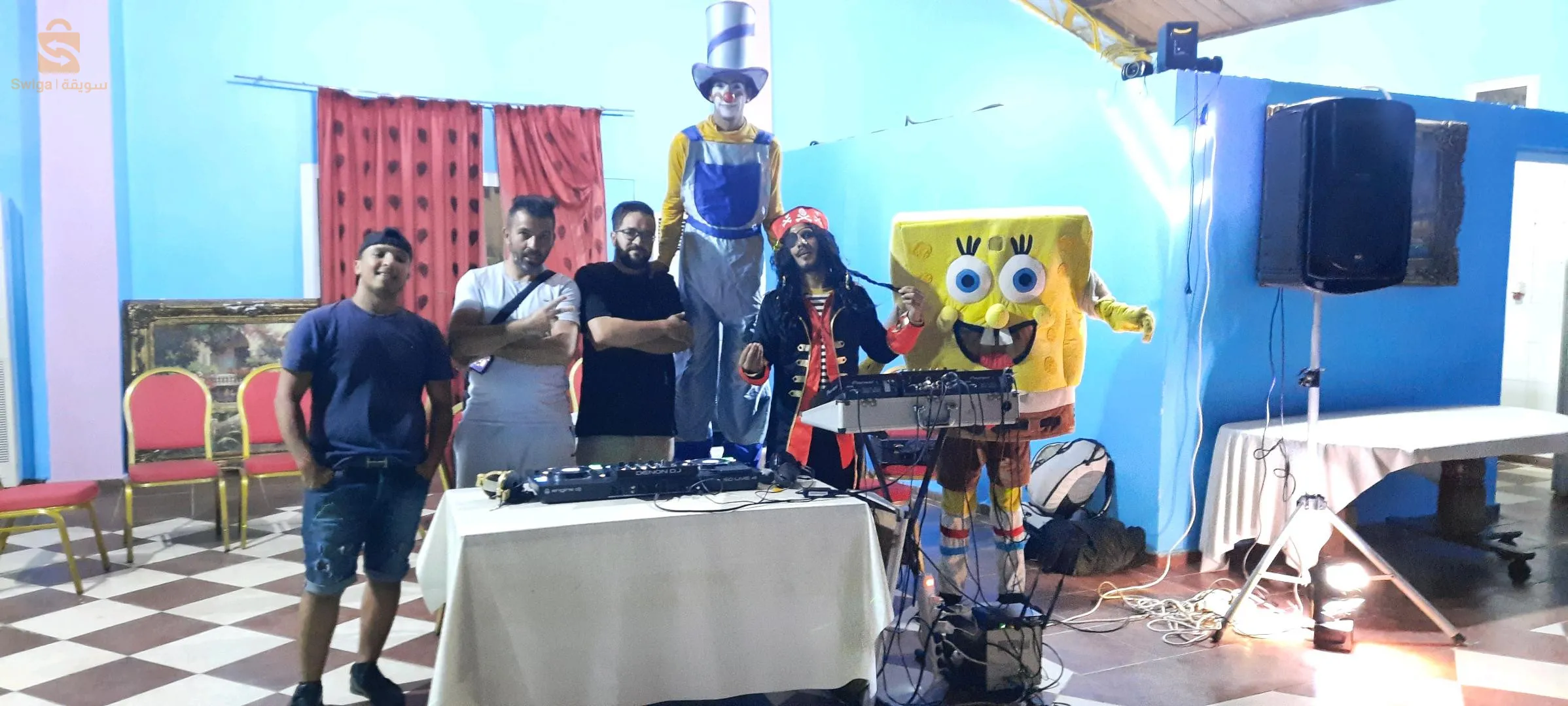 "حفلات ساحرة مع مهرجين وأميرات!"