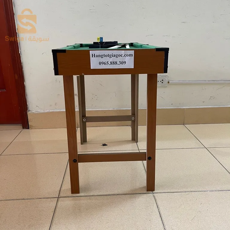 Table de Billard en Bois avec pieds de table - طاولة بلياردو خشبية مع أرجل الطاولة$👍