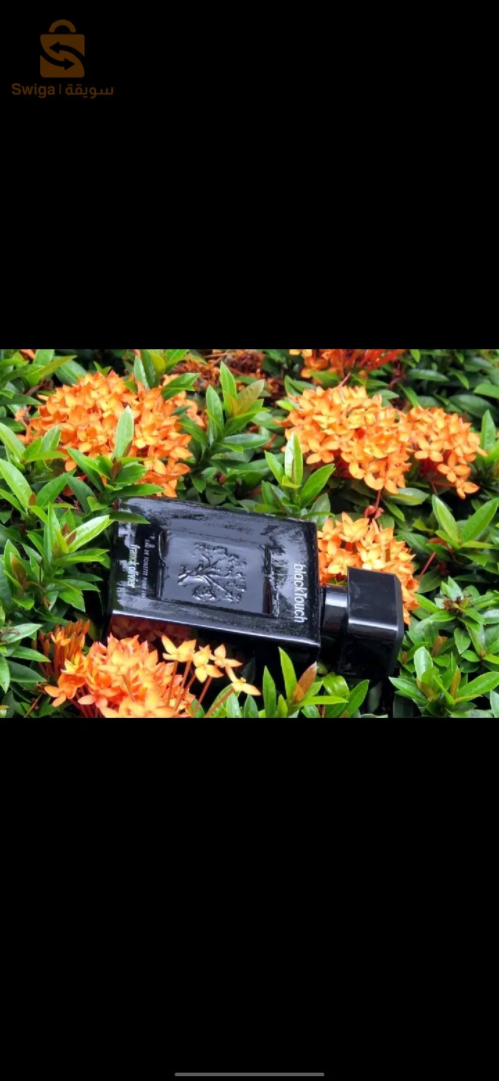 Parfum black touch pour hommes