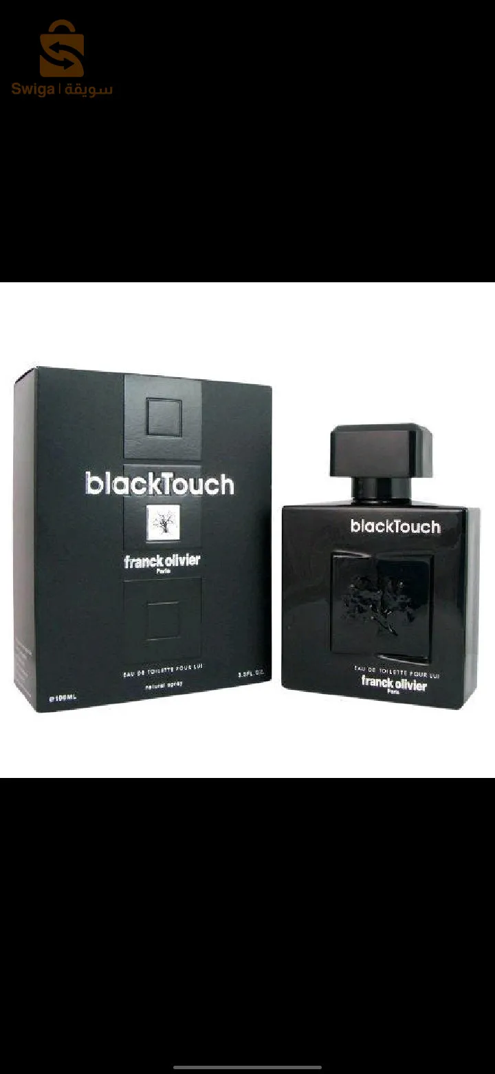 Parfum black touch pour hommes