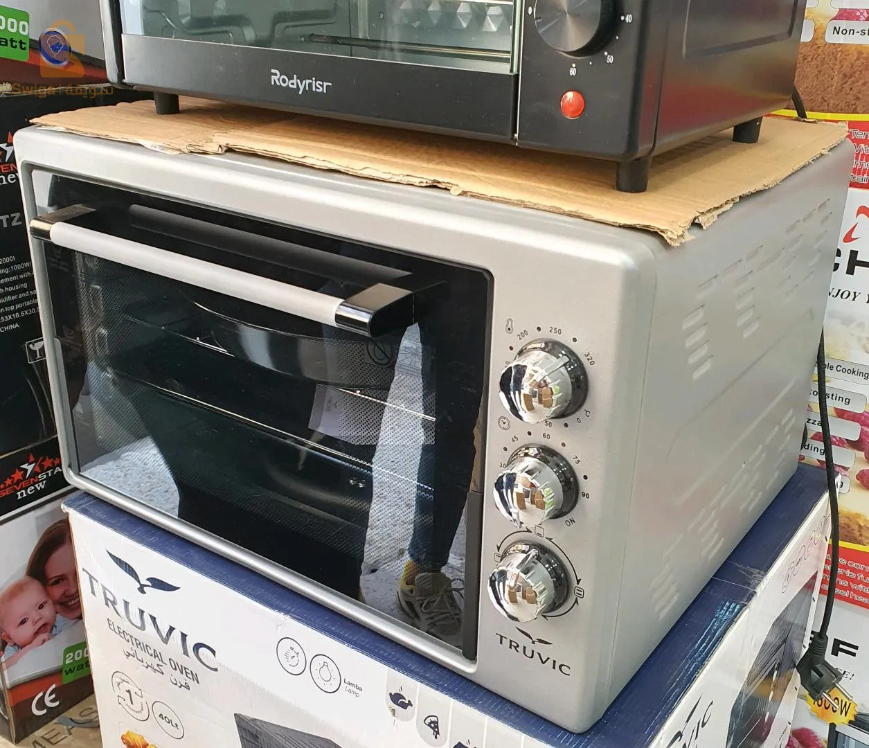 Feur électrique TRUVIC 40LTR 
Feur original 
40 ltr
Simple model 
9200دج
0665955230فب👉viber watts