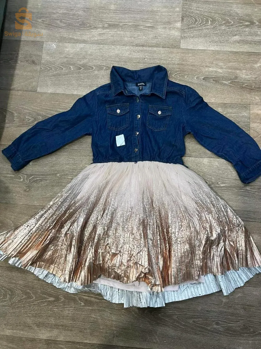 روبة بنات عيادي 🥳👧💃شوالة فيها 120 تلبس 2_16 التوصيل متوفر 0798932027