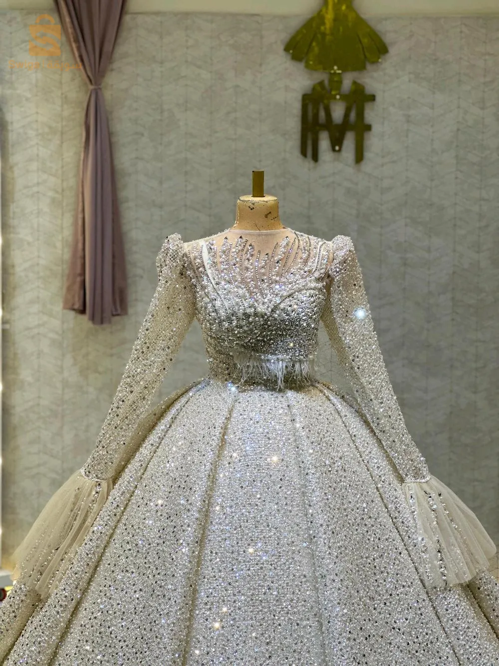 فساتين زفاف جديده مستورده