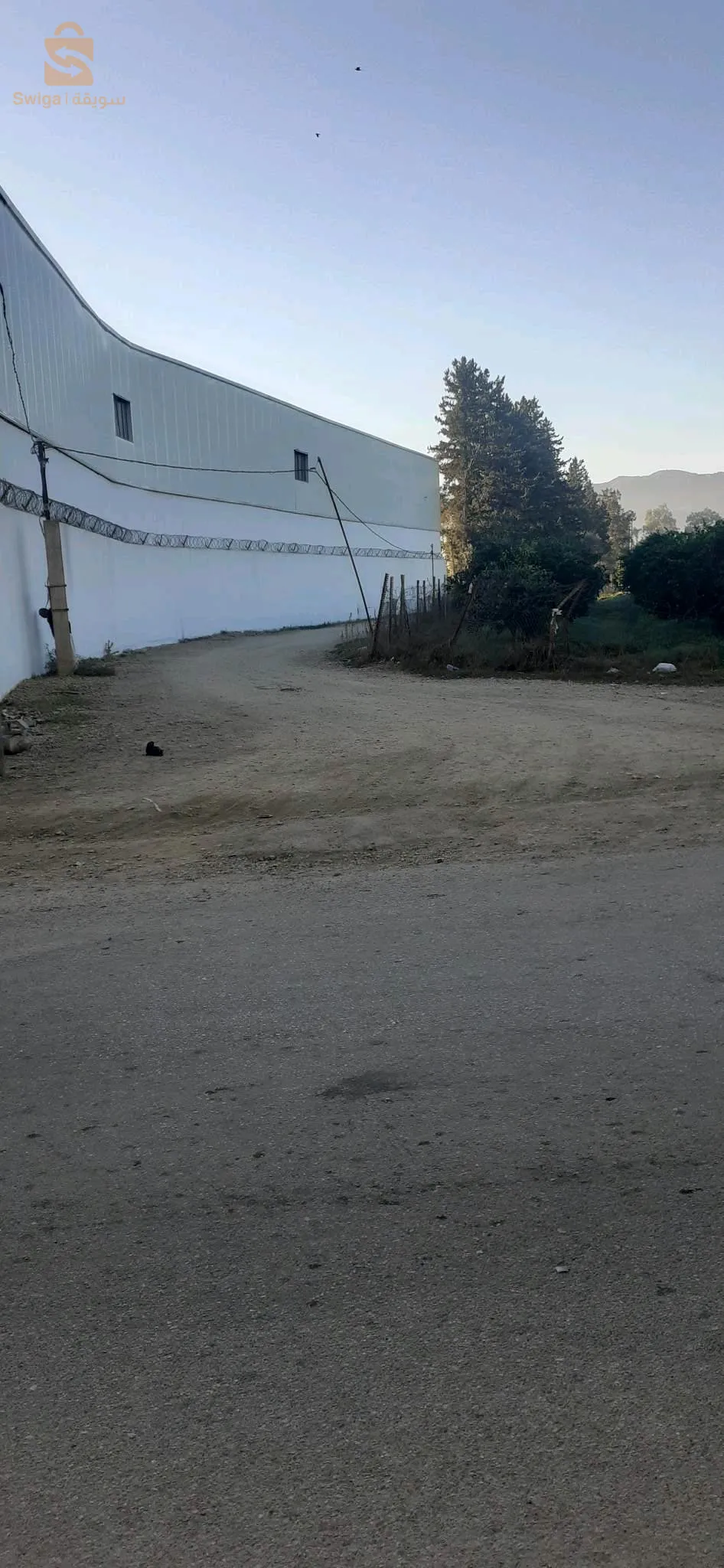 كركاسة للبيع او التبادل بشقة