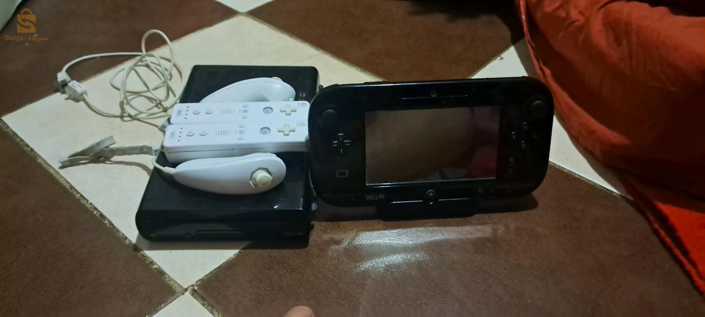 wii u 32gb +2wii remote+jeux+2nunchuck