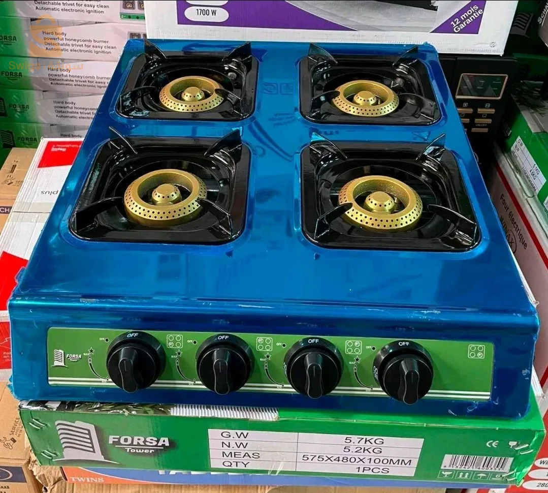 Four gaz 4 feux  Forsa موقد غاز 

Four gaz 4 feux  Forsa موقد غاز
✅ هيكل من الانوكس المقاوم للصدأ 
4 شعلات 
يمشي بغاز البيتان ولا غاز المدينة تبدل ليباك برك 
✅Original 
✅البيع بالجملة و من المصنع مباشرة 
✅الأسعار في متناول الجميع (سومة هبال )
7500دج
0665955230فب👉viber watts
