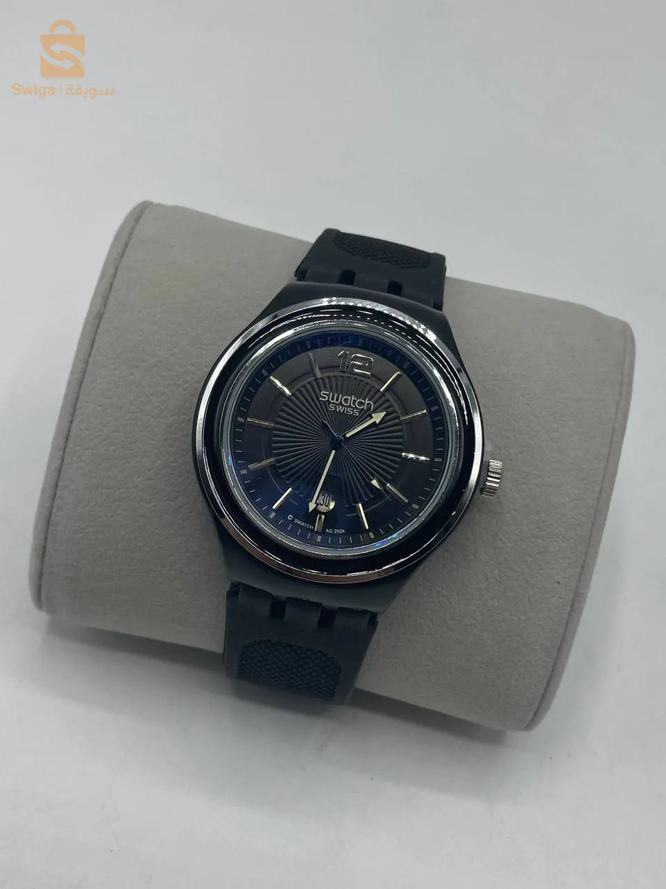 ساعة swatch سيليكون 2024
