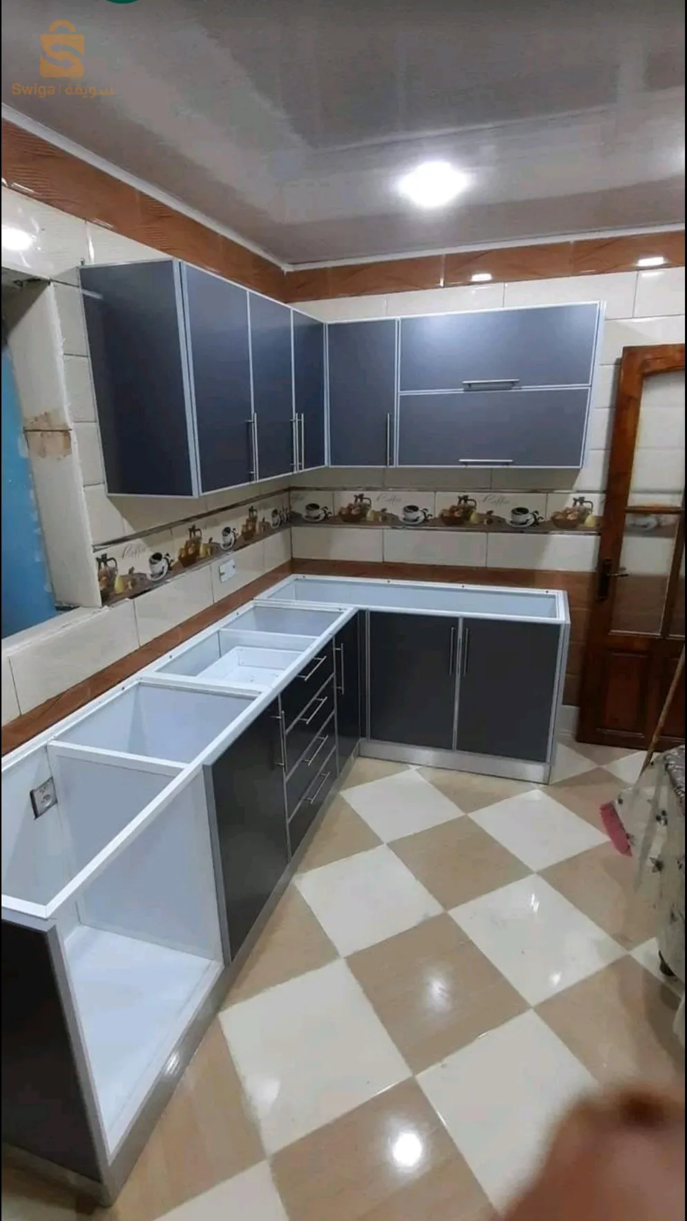 cuisine en aluminium