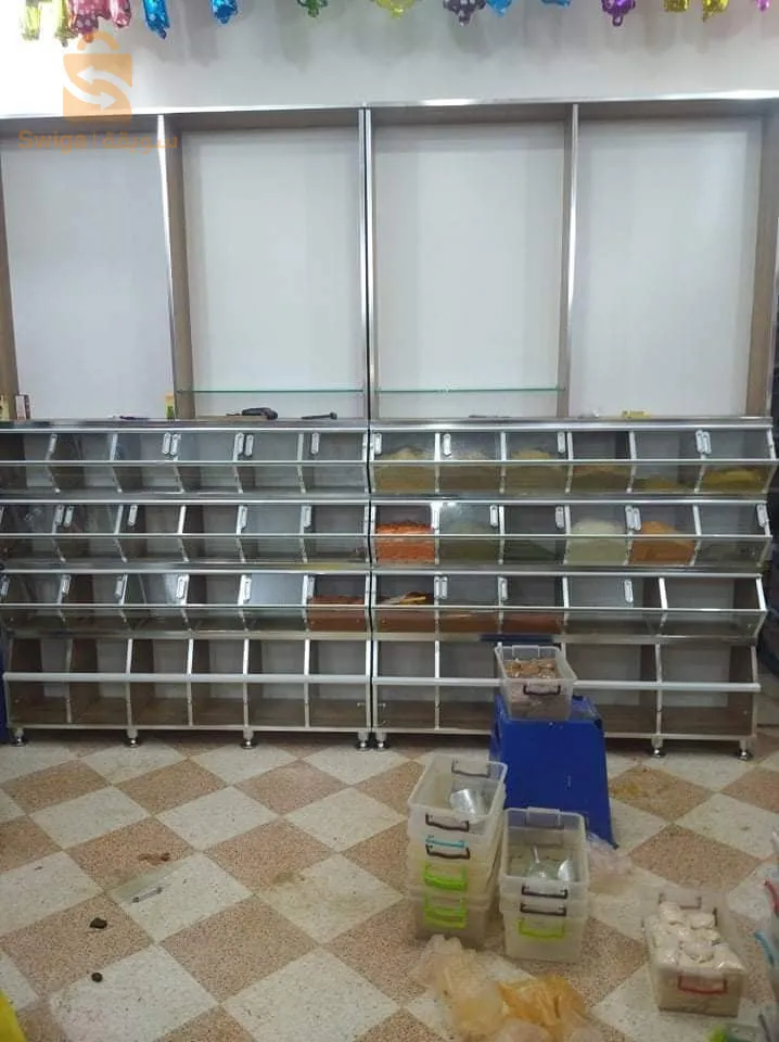 تجهيز المحلات العقاقير و الاعشاب و محلات التجارية الاخرى في ولاية باتنة عند سمير