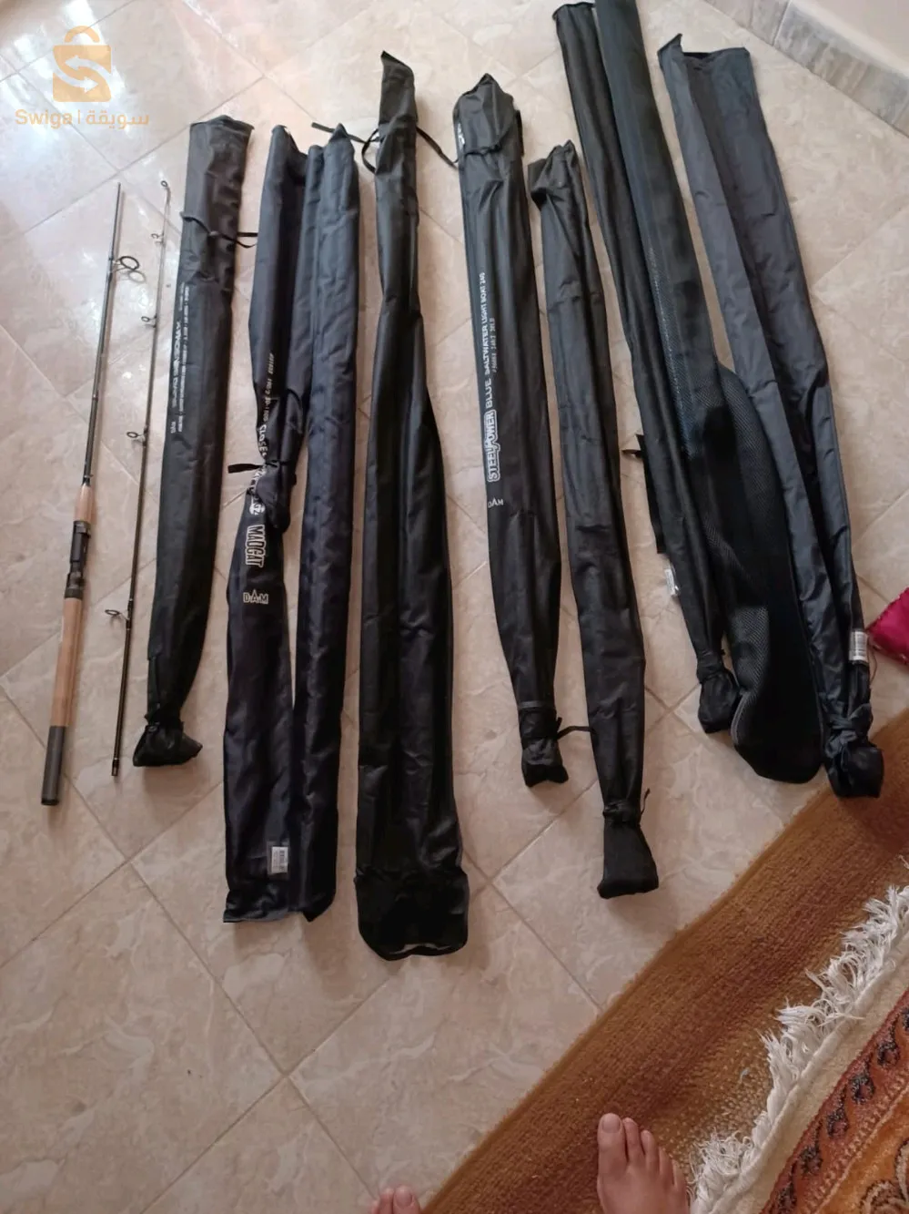 moulinet et cannes importation Espagne