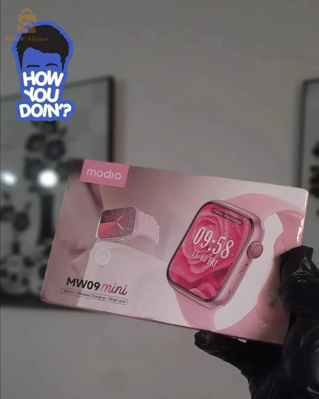 Smart Watch Modio Mw09 Mini$🤍🤍
