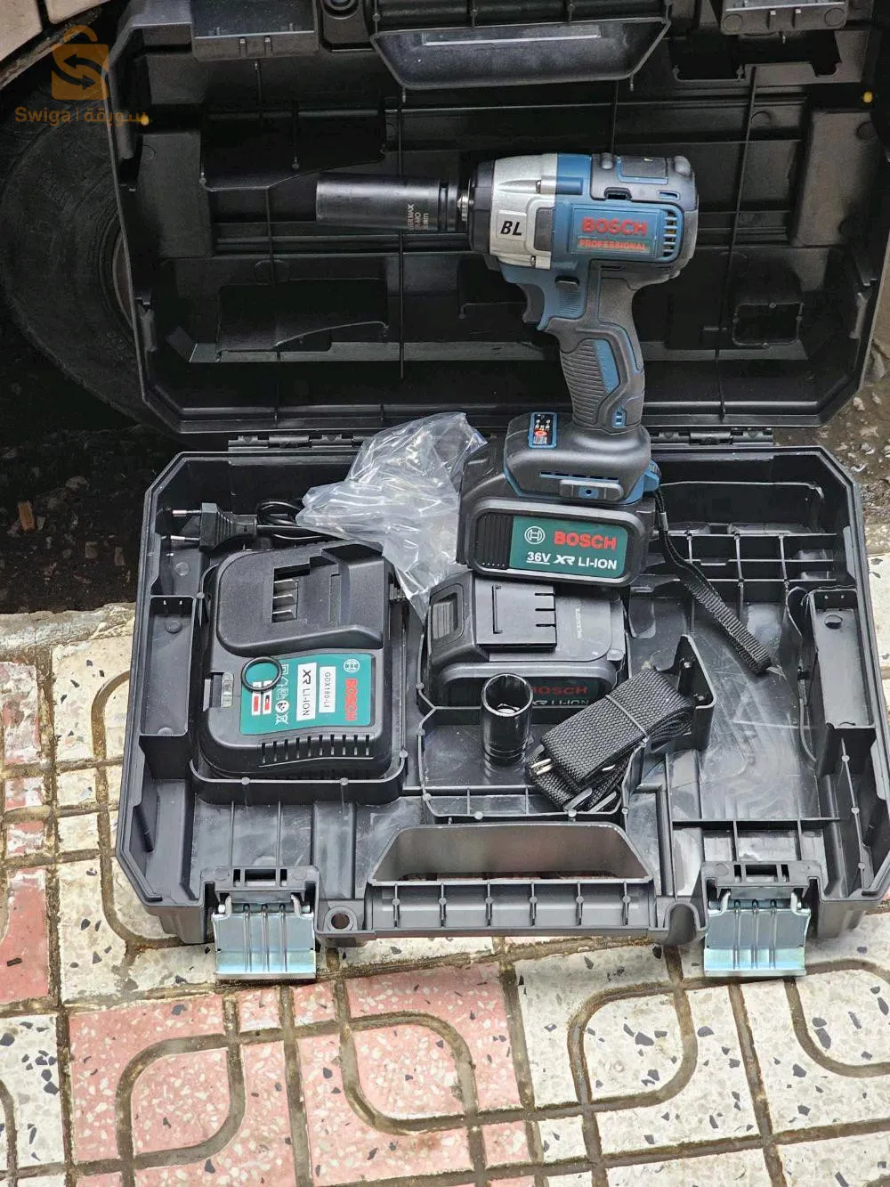 Boloneuse clé a choc BOSCH à batterie 36v$🤍🤍