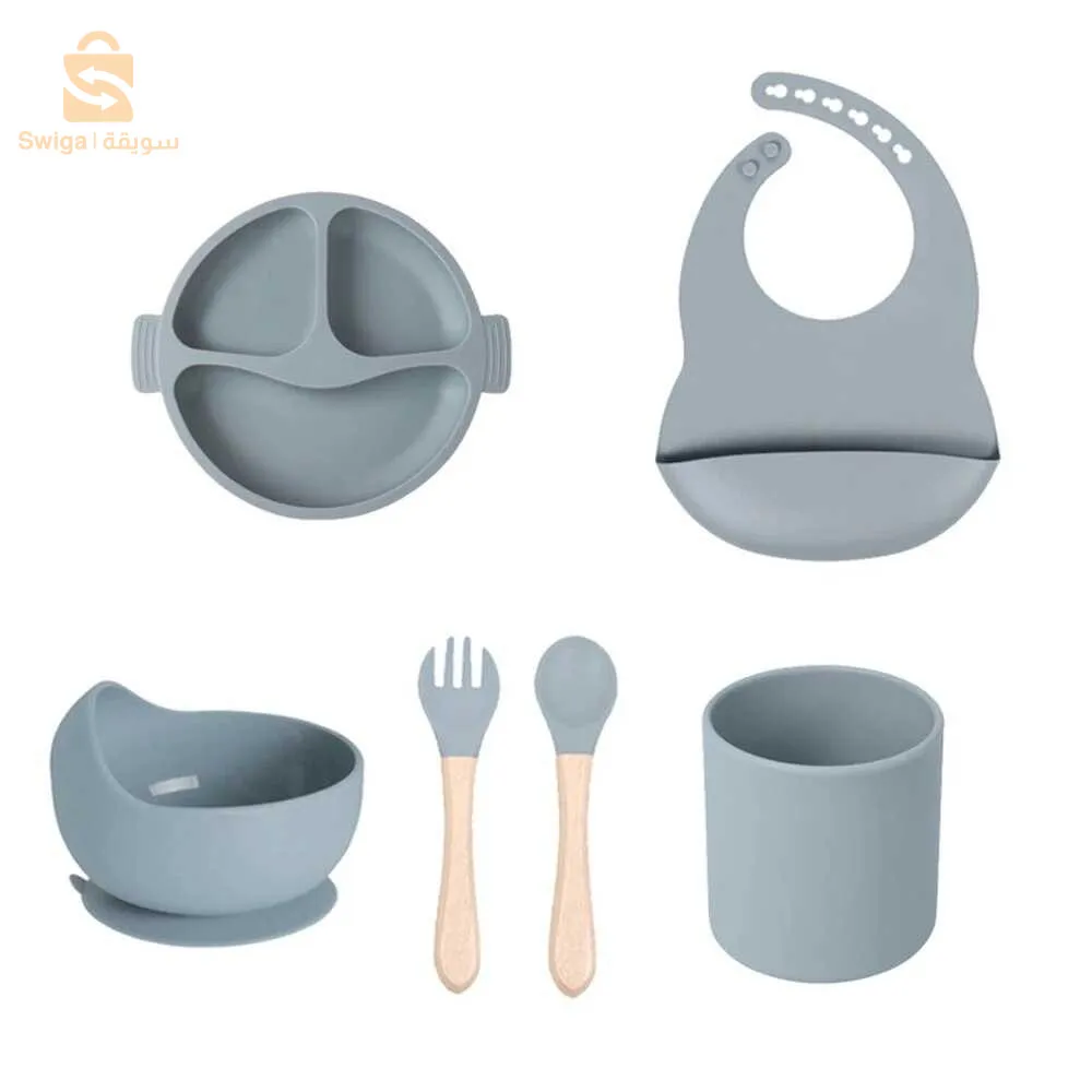 vaisselle bébé en silicone
