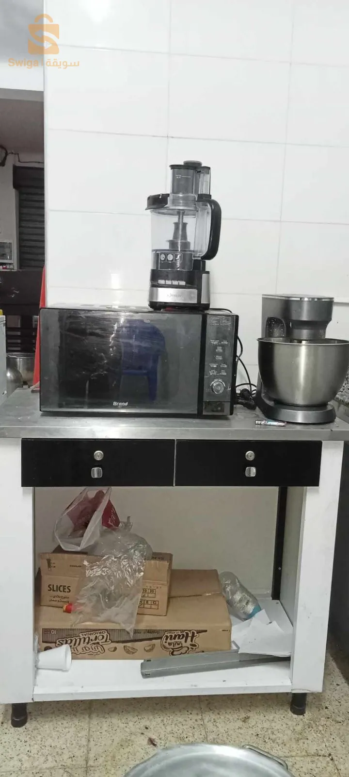 متريال باتيسري فاست فود نظيف